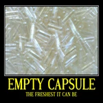 X Vegetable 100% Vegetarian Kosher Fresh Healthier Liquid Empty Capsules "0". Fixed Price $5.95.