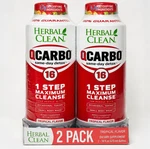 Herbal Qcarbo Same-day Detox Toxin Cleanser Drink Tropical 16 Fl Oz 11/27. Fixed Price $29.99.