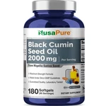 Nusapure Black Seed Oil 2000MG Per Serving 180 Softgel Caps Non-gmo. Fixed Price $26.00.