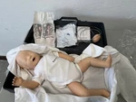 Laerdal Resusci Baby Qcpr Realistic Infant Trainer New-open Box. Fixed Price $849.00.