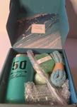 Birthday Gift Box Woman New! Bath Salts, Soap, Socks, Key Chain, Essential Oil. Fixed Price $22.99.