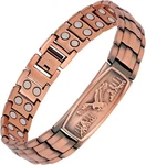Feraco Copper For Men-magnetic Bracelets 99.99% Pure Jewelry Gif. Fixed Price $31.93.