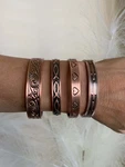 Copper Magnetic Cuff Bracelet 6 Max Magnets Arthritis Pain Relief Balance Energy. Fixed Price $25.92.