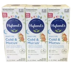 3PK Hyland Kids Nighttime Cold & Mucus For 2-12 Years 4OZ BOTTLES(U5). Fixed Price $25.99.