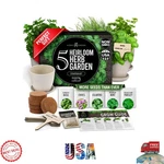 Deluxe Indoor Herb Garden Starter Kit Grow Basil, Mint & More Effortlessly!. Fixed Price $73.99.
