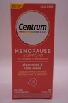 New Centrum Menopause Support Clear Mind And Mood Tablets - 30CT EXP.05/26. Fixed Price $8.00.