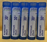 Boiron Homeopathic Arsenicum Album For Diarrhea And Vomiting 80 Count (lot Of 5). Fixed Price $22.50.