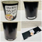 Vtg New Custom Nose Picked This Just For You Craft Canning #10 Food Label. Fixed Price $6.95.