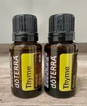 Pack Doterra Thyme Essential Oil Supplement 15ML New Sealed Exp 2027. Fixed Price $55.95.