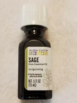 Aura Cacia Pure Essential Oil Sage 0.5 Fl Oz (15 Ml). Fixed Price $12.00.