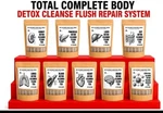 Total Complete Body Cleanse Detox Flush Restore Tea System 100% Natural Handmade. Fixed Price $111.00.