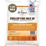 Non-gmo Emulsifying Wax Nf Pastilles (1 Lbs / 16 Oz) 100% Natural Plant Deriv.... Fixed Price $30.15.