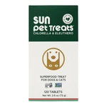 Sun Pet Treats Chlorophyll Eleuthero 120 Tabs. Fixed Price $37.18.