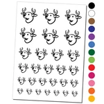 Deer Buck Head Temporary Tattoo Water Resistant Fake Body Art Set Collection. Fixed Price $10.99.