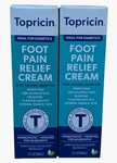 Topricin Foot Pain Relief Cream Fl Oz Pack New Exp 9/27. Fixed Price $99.99.