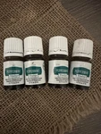 Young Living Peppermint Vitality Pure Essential Oil -4 Bottles-factory Sealed. Fixed Price $19.99.