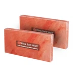 2 Salt Bricks Himalayan Quality Tiles 8X4X1 For Spa Sauna & Home Decor. Fixed Price $29.70.
