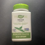 Neem 475 Mg Natures Way 100 Caps Exp 12/27. Fixed Price $15.00.