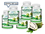 Soursop Graviola 450 Capsules Pure 2000 Mg Othername Guanabana Annona. Fixed Price $45.50.