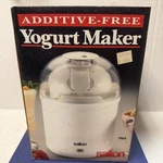New Vintage Salton YM9 1 Quart Yogurt Maker Original Box & Manual. Fixed Price $35.00.