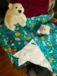 6 Lb Youth Weighted Grounding/earthing Blanket.cotton W/silver 30" X 39" Animals. Fixed Price $140.00.