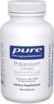 Pure Encapsulations Potassium Citrate 180 Capsules Supports Electrolyte Balance. Fixed Price $31.95.