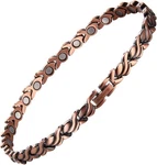 Magenergy Copper Bracelet For Women, Christian Magnetic Anklets With 3500. Fixed Price $33.65.