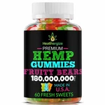 Hemp Gummy Bears Calm And Peace-fruity Flavor Natural Oil-for Chill, Sl. Fixed Price $16.00.