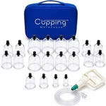 Cupping Warehouse 20-CUP Massage Set Cellulite, Back & Muscle Kn. Fixed Price $80.00.
