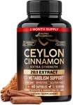 Ceylon Cinnamon Capsules - Extra Strength Energy Heart 60 Count (pack Of 1). Fixed Price $36.30.