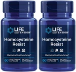 Homocysteine Resist Heart Brain Vitamins B2 B6 B12 120 Vege Caps Life Extension. Fixed Price $41.79.