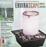 Homedics Envirascape Tabletop Relaxation Fountain Copper Lantern. Fixed Price $79.99.