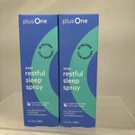 2 X Plusone Restful Sleep Spray - Magnesium, Lavender & Ashwaghanda 4 Fl Oz (B78. Fixed Price $18.79.