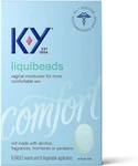 Personal Lubricant, K-y Liquibeads Vaginal Moisturizer, 6 Inserts & Apps. Fixed Price $64.99.