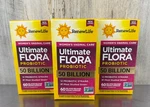 Lot Of 3 Renew Life Ultimate Flora Women's Probiotic 50 Billion - 60 Capsules. Fixed Price $74.99.