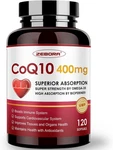 Zebora COQ10 400MG With Pqq Bioperine OMEGA-3 120 Softgels Heart Health. Fixed Price $25.46.