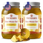 Trueseamoss Gel Made In Usa Wildcrafted Seamoss, Fruits & Jarred.... Fixed Price $129.32.