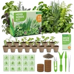 Herb Garden Starter 12800+ 15 Heirloom Kits For Indoor/outdoo.... Fixed Price $37.88.