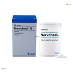 Nervoheel Homeopathic For Nervousness Overactive Mind 50 Tablets 1/3/5/10. Fixed Price $162.99.