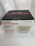 Ultimate Yogurt Strainer - Make Delicious, High Protein, Greek 2.3 Qt. Fixed Price $24.99.