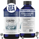 Optivida Health Nano Colloidal Silver Liquid (1 Pack) Immune Support Supplemen. Fixed Price $45.00.
