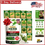 Versatile Indoor & Outdoor Herb Garden Kit 3000+ Non-gmo Seeds For Enthusiasts. Fixed Price $13.99.