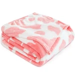 Light Pink Kids Blanket - Soft Baby Size 40" X 50" (100 130 Cm) Cow. Fixed Price $13.55.