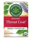 Traditional Medicinals Organic, Throat Coat Tea, Kosher, Non-gmo, 16TEABAGS. Fixed Price $10.99.