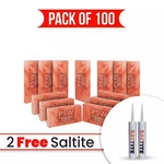 Salt Tiles - Himalayan Pack Of 100, Size 8X4X1 With 2 Free Glue. Fixed Price $712.50.