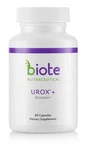 Biote Nutraceuticals Urox+ Bladder Health 60 Capsules Urgency Leaks. Fixed Price $101.38.