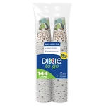 Dixie To Go Non-slip Hold Insulated Paper Cups, 144/PACK, 16OZ. Fixed Price $24.44.