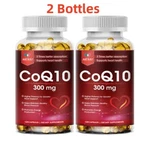 2 Bottles 300MG COQ10 High Absorption Coenzyme Energy Support Heart Health. Fixed Price $21.61.