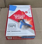 1 Box Of Rolls Mueller Continuous Kinesiology Tape (blue) REF:27367. Fixed Price $25.00.