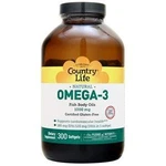 Country Life OMEGA-3 Fish Oil (1000MG) 300 Sgels. Fixed Price $36.14.